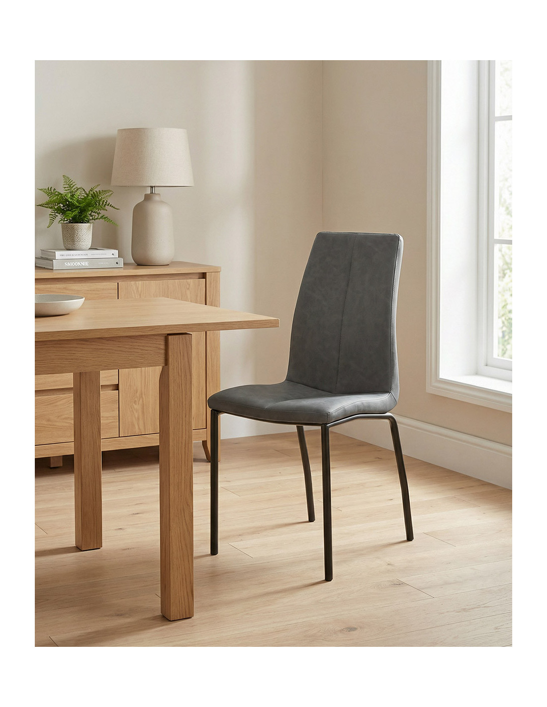 Pack 4 sillas de comedor LENO ambiente