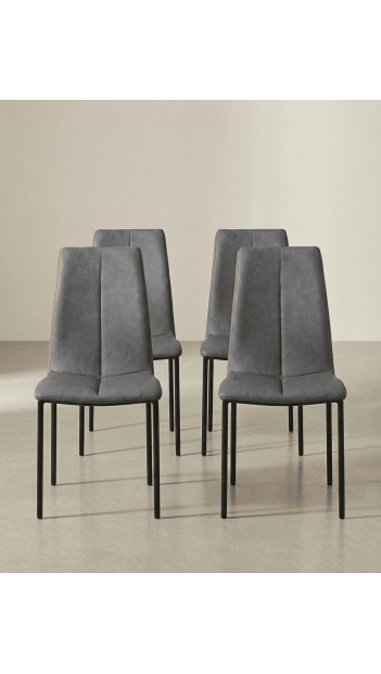 Pack 4 sillas de comedor LENO conjunto