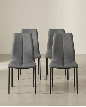Pack 4 sillas de comedor LENO conjunto