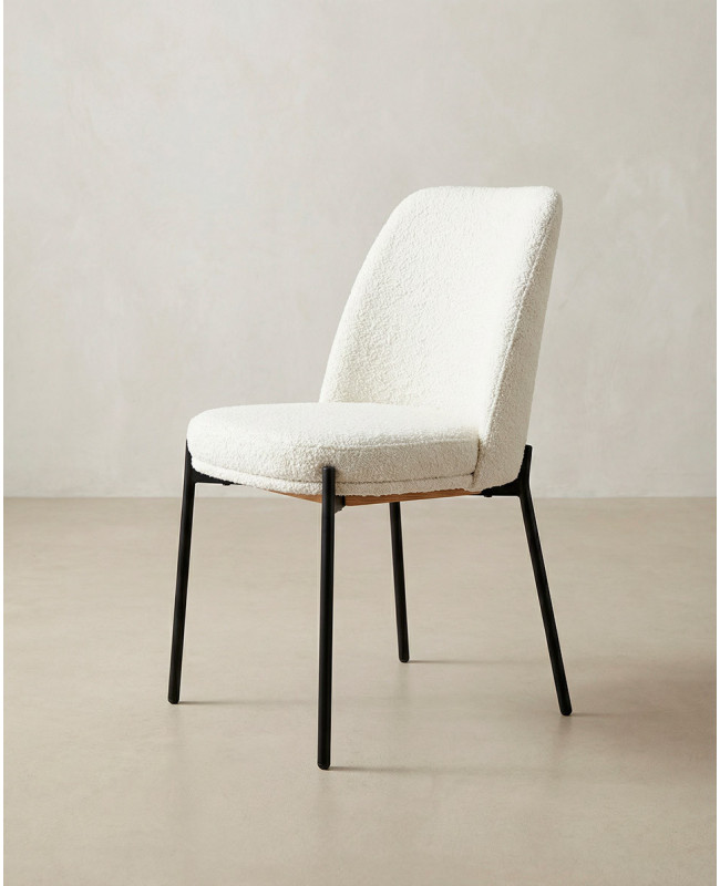 Pack 4 sillas comedor TENA lateral beige