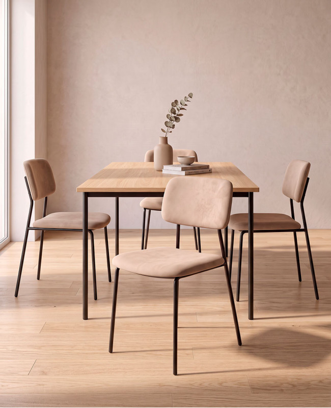 Compra Pack de 4 sillas de comedor CLASSIC barato | Envío rápido y financiación