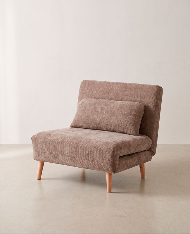Sillón cama  80 TREND vista 3/4