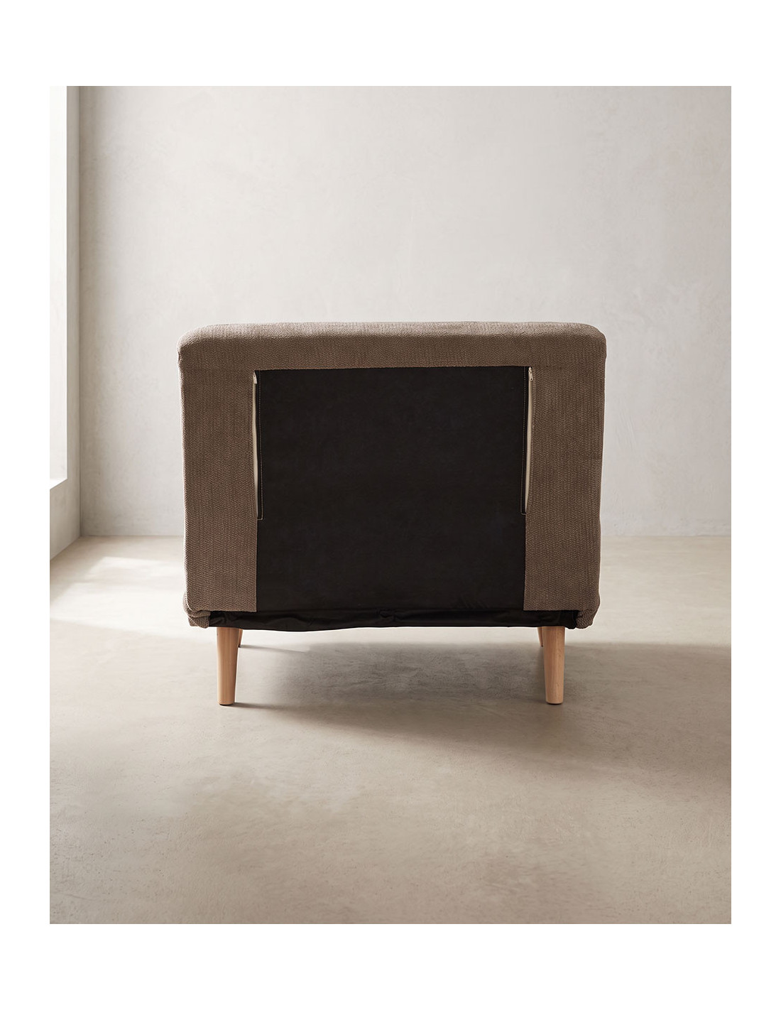 Sillón cama  80 TREND vista de espaldas