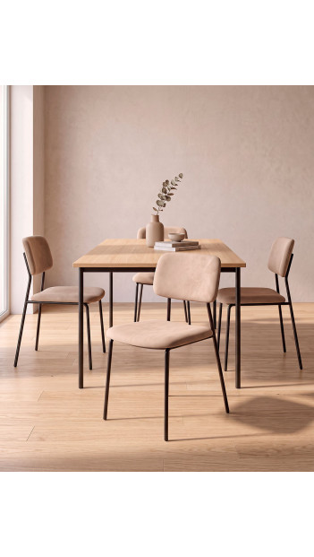 Compra Pack de 4 sillas de comedor CLASSIC barato | Envío rápido y financiación