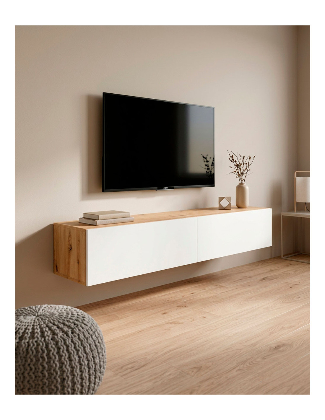 Mueble TV 2 puertas CUCO ambiente