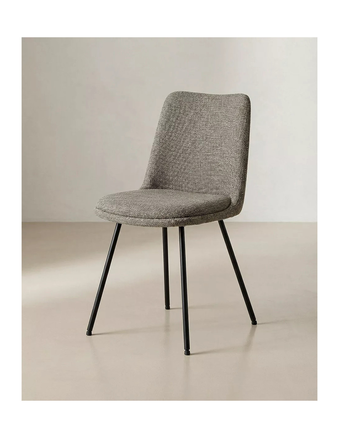 Silla de comedor moderna y barata ORSA con patas metálicas| Envío rápido y financiación