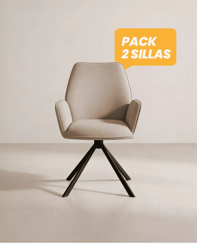 Compra Pack 2 sillas TARIX baratas | Envío rápido y financiación