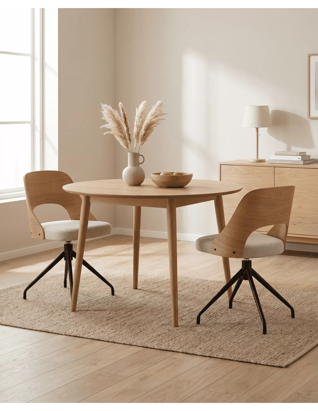 Compra Pack 2 sillas comedor NOREX  | Envío rápido y financiación