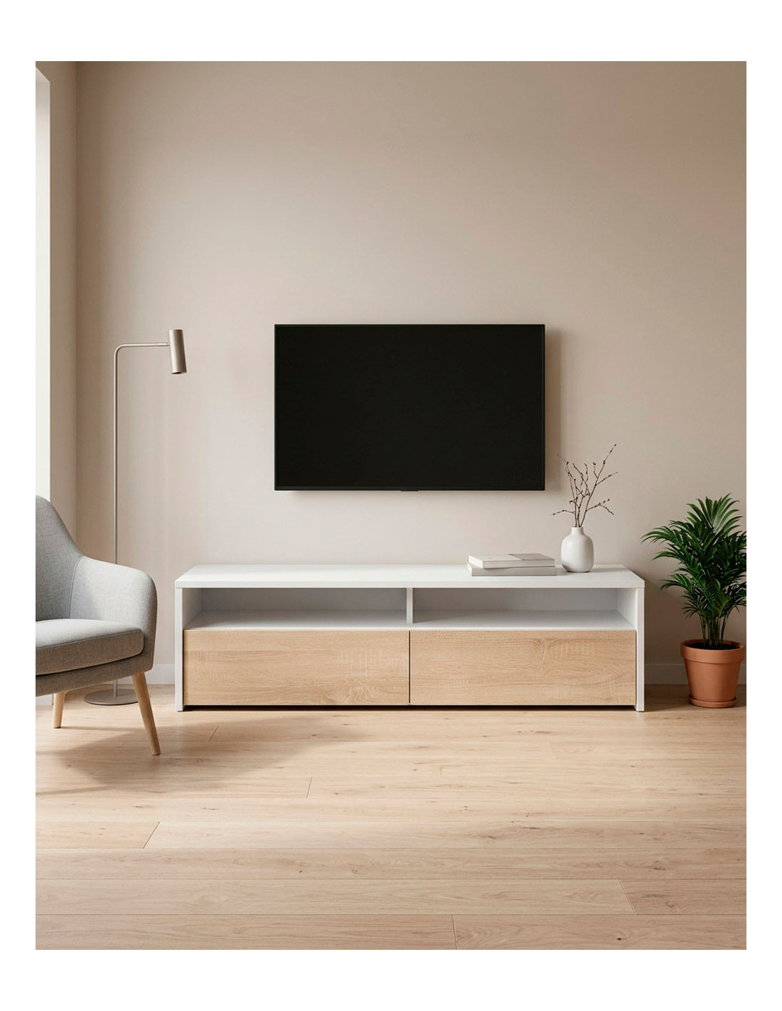 Mueble TV 2 puertas OSAKA AMBIENTE