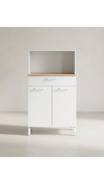 Mueble auxiliar cocina 2 puertas + 1 cajón TEBA