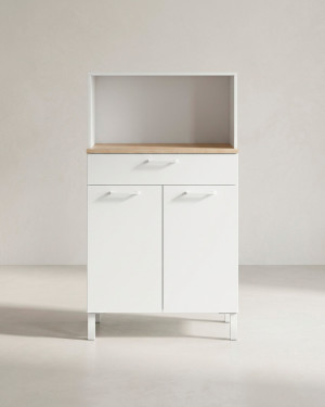Mueble auxiliar cocina 2 puertas + 1 cajón TEBA