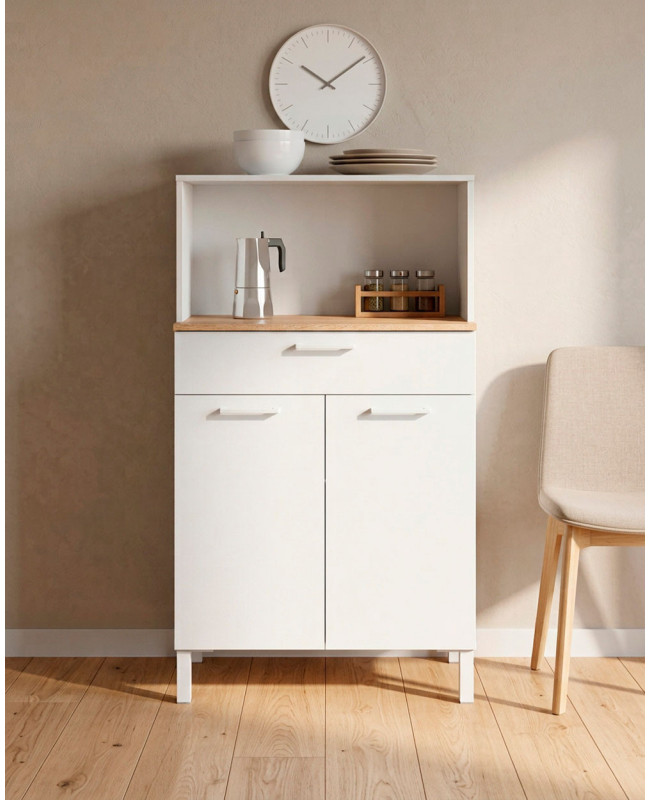 Mueble auxiliar cocina 2 puertas + 1 cajón TEBA AMBIENTE