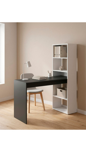 Mesa + estantería GIA ambiente