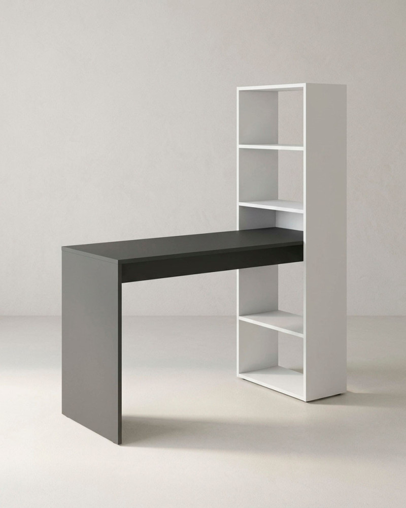 Mesa + estantería GIA lado