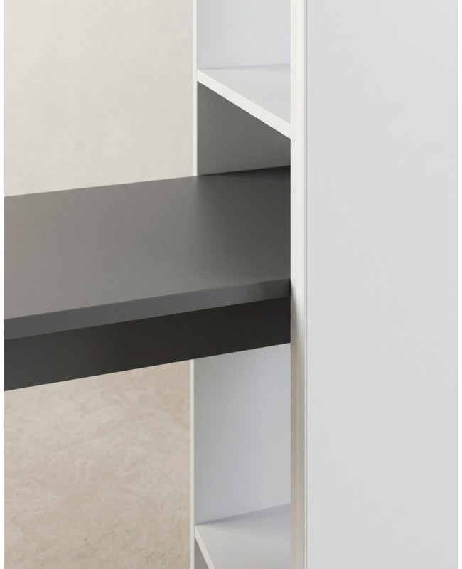 Mesa + estantería GIA detalle